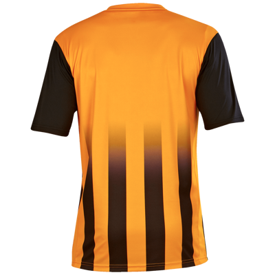 Roma Short Sleeved Football Shirt - Amber/Black | Pendle Sportswear