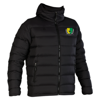 Football Puffer Jacket (Embroidered Badge)