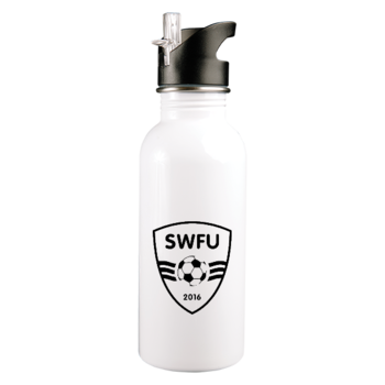 Stainless Steel 600ml Bottle With Straw