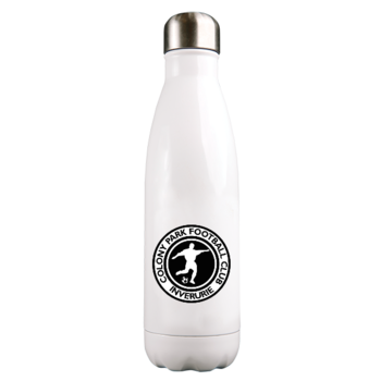 Stainless Steel 500ml Bottle (Printed badge)