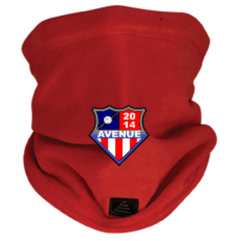 Football Snood - Red (Embroidered Badge)
