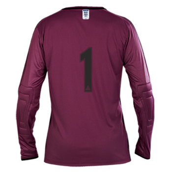Club Goalkeeper Shirt - Purple/Black (Embroidered Badge, Sponsor & Back Number)