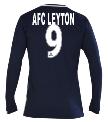 U13 away shirt Navy/White