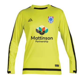 Goalkeeper Home Shirt (Embroidered Badge and Mattinson Sponsor)