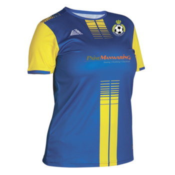 Under 11s Blues Womens Home Shirt (Embroidered Badge)
