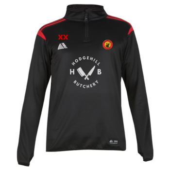 U13 Girls 1/4 Zip Top (Printed Badge and Initials)