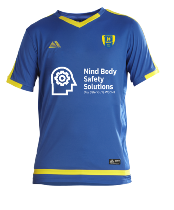 Rio Football Shirt Royal/Yellow