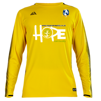 Yellow Goalkeeper Shirt (Embroidered Badge)