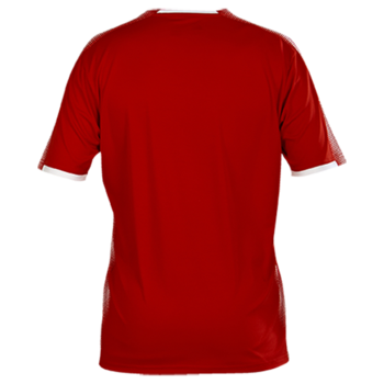 Club Shirt (Embroidered Badge) Red/White