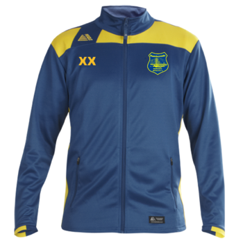 Club Fitted Tracksuit Top (Printed Badge)