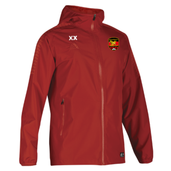 Club Waterproof Jacket - Red (Printed Badge)