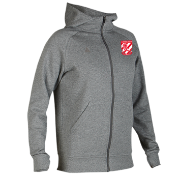 About Town Zipped Hoodie (Printed Badge)