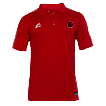 INTER POLO SHIRT - Red/White (Embroidered Badge)