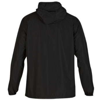 Braga Waterproof Jacket - Black (Embroidered Club Badge)