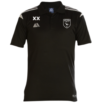Club Polo Shirt (Black/White)