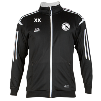 Club Atlanta Fitted Tracksuit Top - Black/White