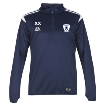 Club Quarter Zip Top - With Initials