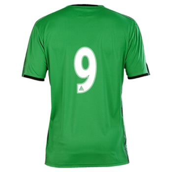 Genoa Football Shirt (Printed Badge) Green/Black