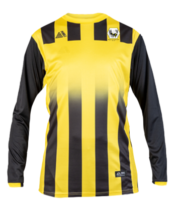 Club Shirt (Long Sleeves) Yellow/Black