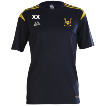 Club Training T-Shirt - Navy/Yellow