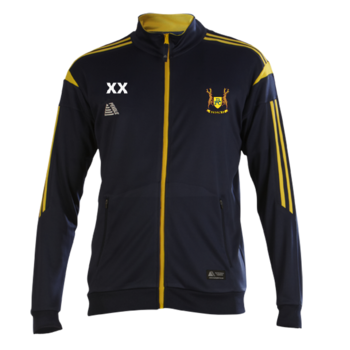 Club Tracksuit Top - Navy/Yellow
