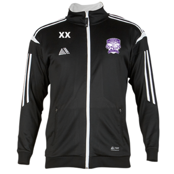 Club Tracksuit Top with initials (Embroidered Badge)
