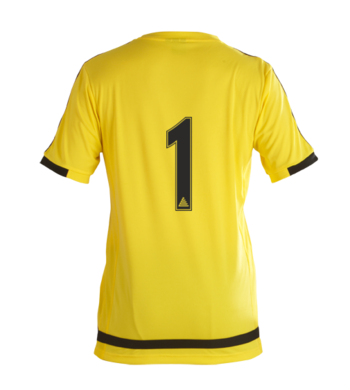 Away Kit Shirt Yellow/Black