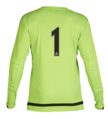 Club Goalkeeper Shirt (Embroidered Badge) - Green/Black