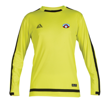 Club Goalkeeper Shirt (Printed Badge) - Yellow/Black
