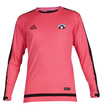 Club Goalkeeper Shirt (Printed Badge) - Pink/Black