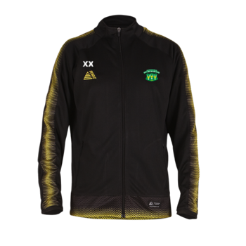 Inter Tracksuit Top (Black/Yellow)