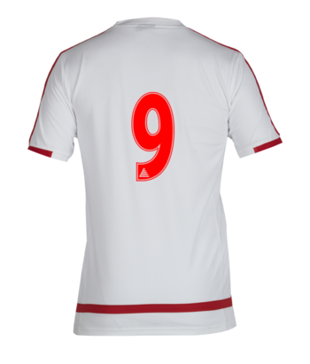Home Football Shirt White/Red