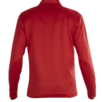 Club fitted tracksuit top red/white
