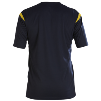 Atlanta T-Shirt - Navy/Yellow (Embroidered Badge)