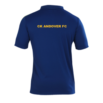 Club Polo Shirt (Embroidered Badge) - With Club Name On Back