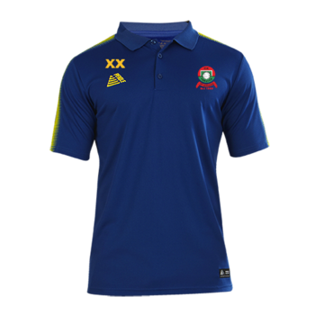 Club Polo Shirt (Embroidered Badge) - With Initials