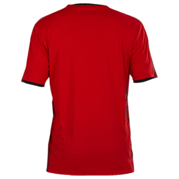 Club Shirt - Genoa (Printed Badge) Red/Black