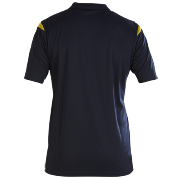 Club Fitted Polo Shirt Navy/Yellow