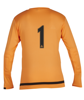 Club Solar Goalkeeper shirt fluo orange/black