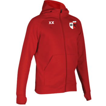 Club Zipped Football Hoodie (Embroidered Badge)