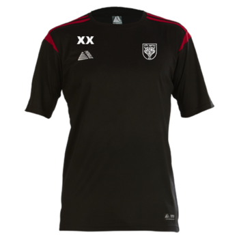 Club Atlanta T-shirt - Black/Red (Embroidered Badge)