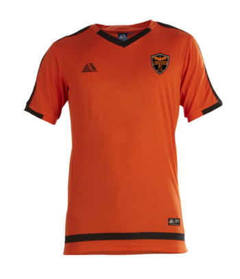 Club Shirt (Printed Badge) Tangerine/Black