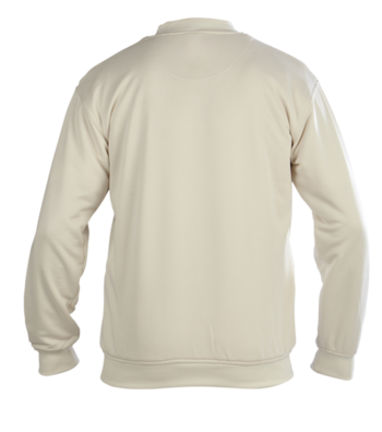 Club Long Sleeve Cricket Sweater (Embroidered Badge)