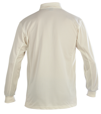 Club Long Sleeve Cricket Shirt (Embroidered Badge)