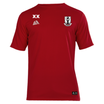 Red Inter T-Shirt (Printed Badge)