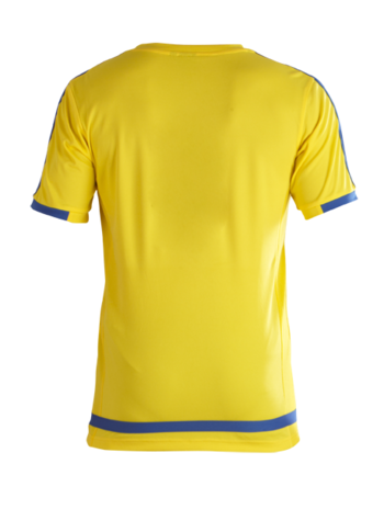 Rio Football Shirt (Embroidered Badge) Yellow/Royal