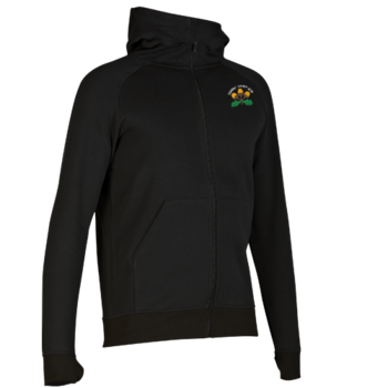 Zipped Hoodie (Embroidered badge)