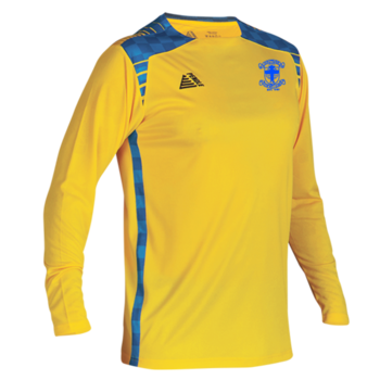 Club shirt (Long sleeved) Yellow/Royal