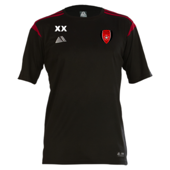Atlanta T-Shirt - Black/Red (Printed Badge)