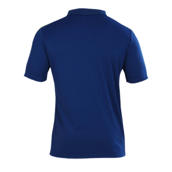 Inter Polo Shirt (Printed Badge) in Royal/Yellow - Somersall Rangers FC